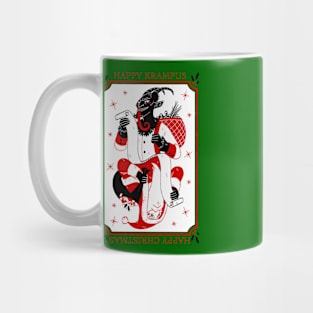 happy christmas krampus Mug